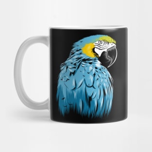 Blue macaw Mug